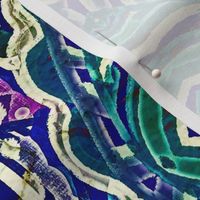 Jewels of the Journey / Bright Jewel Tones -Purple Teal Gold Blue   