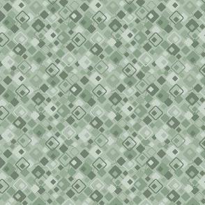 Copacetic: Dusty Green Micro Print, Small Geometric 