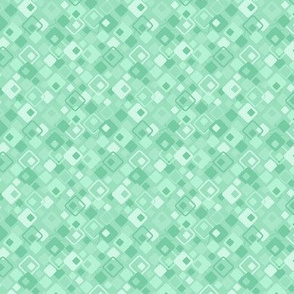 Copacetic : Mint Green Geometric Ditsy Micro Print