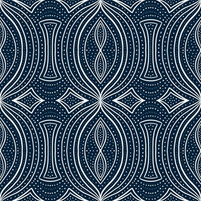 Art Deco Damask