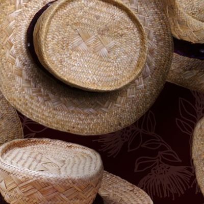 Lauhala Hats smaller