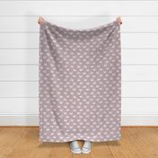 swan fabric - baby girl fabric, muted nursery fabric, baby bedding fabric -  lilac sfx1905