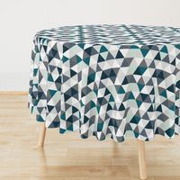 2" triangles: teal, gray, mint, and arrows