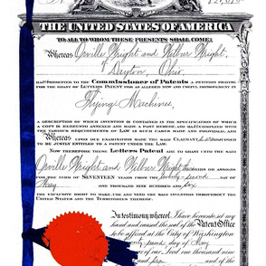 35-12  Wright Brothers Patent for a Flying Machine