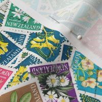 NZ Stamps - flora - large
