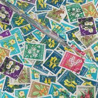 NZ Stamps - flora - large