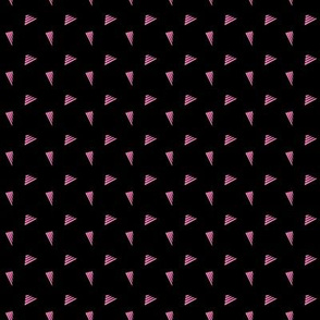 Fractured Diamonds in Pink and Black by Paducaru