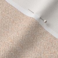 faux tweedy pale copper herringbone tweed