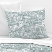 Bath toile pine mint