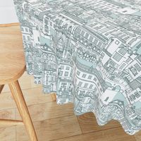 Bath toile pine mint