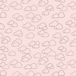 Cloudy Sky  Dusty Pink