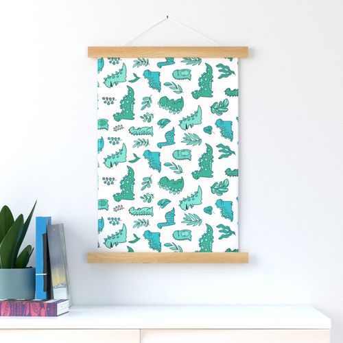 dino_leaves_pattern_green_mint