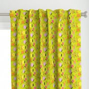 Cutie Spring Floral // Chartreuse 