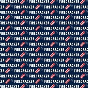 (micro scale) Firecracker - navy - c20bs