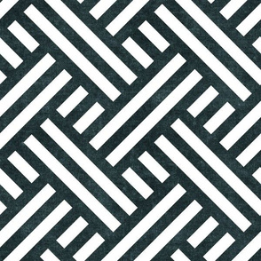 farmhouse weave - dark teal - LAD20