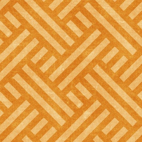 farmhouse weave - yellow orange  two tone - LAD20