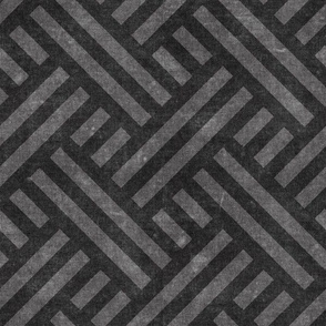 farmhouse weave - charcoal two tone - LAD20