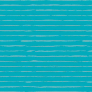 Canoes-Painted Blue Stripe