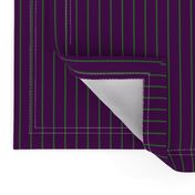 JP6 -Small -  Pinstripes in Grassy Green and Purple