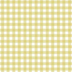 Gingham - Lime Green, Small