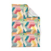 Bauhaus Micro modern Quilt02  