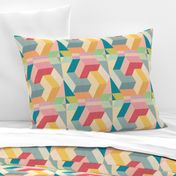 Bauhaus Micro modern Quilt02  