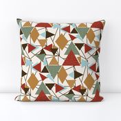 Woodland Glamping Geometric - large scale