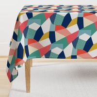 Geometric Rainbow Color block