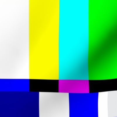 TV color test bars bright LG