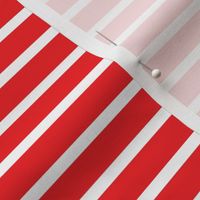 Breton Stripe Postbox Red