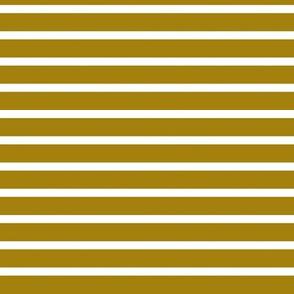 Breton Stripe Gold Ochre