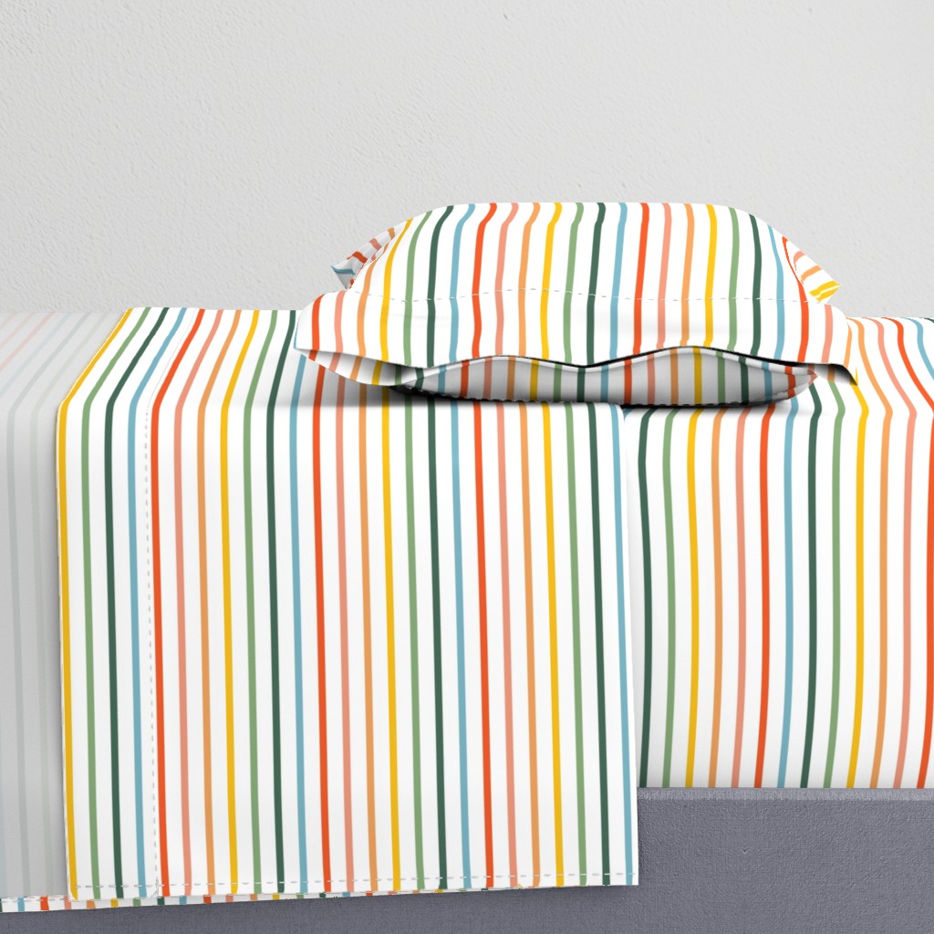 Breton Stripe Rainbow - XS 