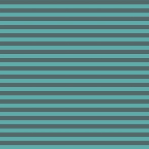 Small Stripe in Turquoise and Grey