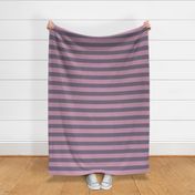 Large Stripe in Mauve and Lilac