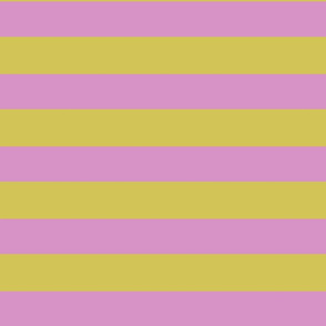 Large Stripe in Orchid and Chartreuse