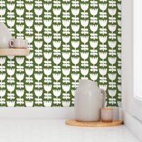 Scandi Floral Md | Green