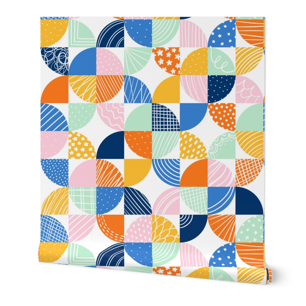 Modern quilt pattern