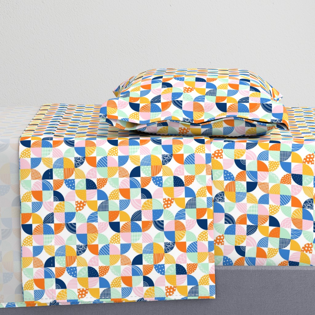 Modern quilt pattern