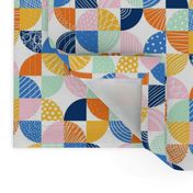 Modern quilt pattern