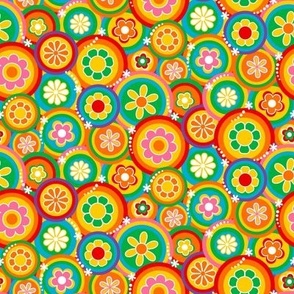 60's Funky Floral 