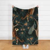 tiger and peacock (extra large scale)