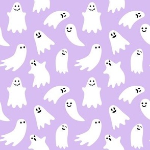 Cute Ghosts, lilac (small scale)