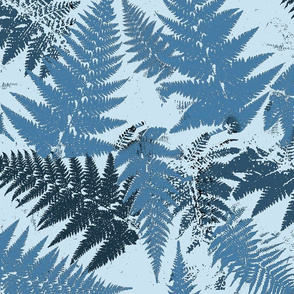 Fern Forest Dawn-pale slate blue