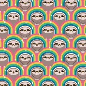 Happy Sloth Rainbow (small)