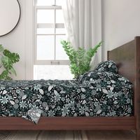 Pine & Mint Floral Pattern