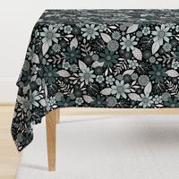 Pine & Mint Floral Pattern