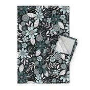 Pine & Mint Floral Pattern