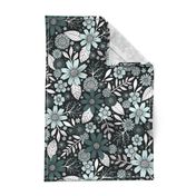 Pine & Mint Floral Pattern