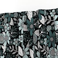 Pine & Mint Floral Pattern