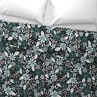 Pine & Mint Floral Pattern